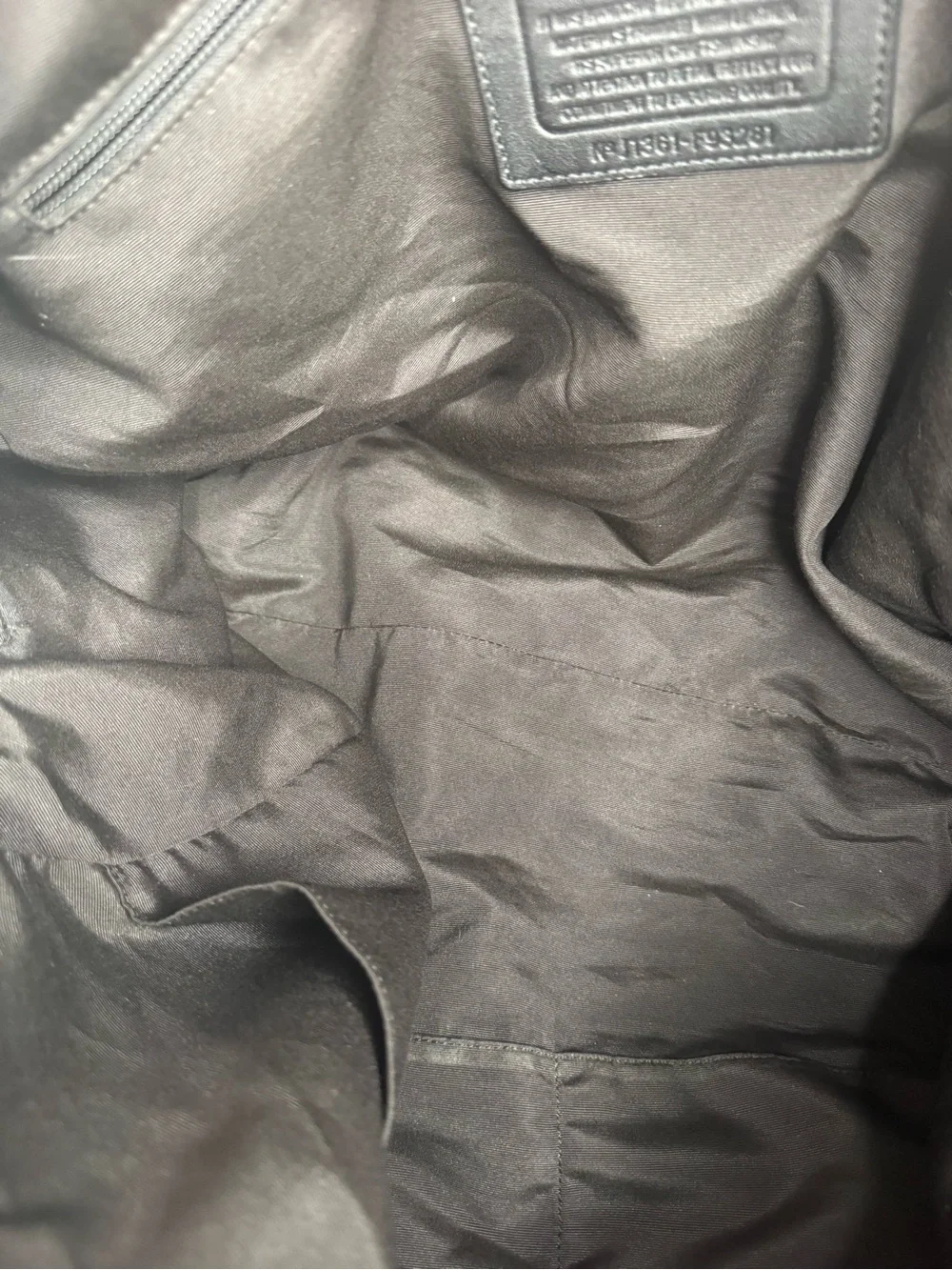Coach Duffle Black Gray Weekender - Picture 12 of 13